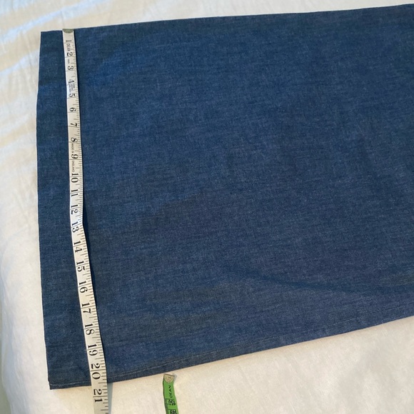 Anne Klein Steffi short sleeves denim dress 4 - Picture 14 of 15